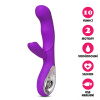 Silikonový vibrátor USB G-Spot Anna Dual Vibe fialový