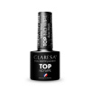 Claresa Gél lak Top No Wipe Glitter Silver 5 g