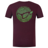 Korda Tričko Birdsnest Tee Burgundy - S