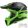 Prilba LS2 MX437 FAST EVO ROAR ČIERNA ZELENÁ ZELENÁ XXL (Prilba LS2 MX437 FAST EVO ROAR ČIERNA ZELENÁ ZELENÁ XXL)