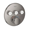 Podomietková termostatická sprchová batéria GROHE Grohtherm SmartControl hard graphite 29121A00
