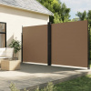Zaťahovacia bočná markíza, taupe, 200 x 600 cm
