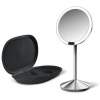 Kozmetické zrkadlo Simplehuman - Sensor Tru-lux LED osvetlenie, 10x zväčšenie, dobíjacie