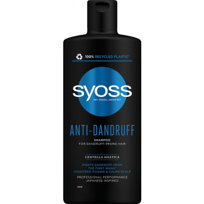 Syoss šampón Anti-Dandruff proti lupinám 440 ml