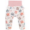 Polodupačky, bavlna Space Bear, Baby Nellys - pastel pudrová 74 (6-9m)