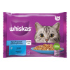 Whiskas výber krmiva pre mačky v kapsičkách - losos, tuniak 4 x 85 g