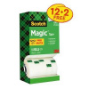Lepiaca páska Scotch Magic neviditeľná popisovateľná 19mm x 33m v krabičke 12+2 zdarma