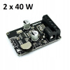Zosilňovač DIY Bluetooth Stereo zosilňovač do 2 x 40 W