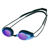 Arena Tracks Mirror Racing Goggles Black/Blue One Size