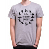 Fajntričko Tričko - A čo to bude dnes? (kamasutra), Farba šedá, Strih/ Variant Pánsky/UNISEX
