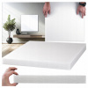 AKUSTICKÝ PANEL BIELY 4 cm, polyesterová zvukotesná podložka do audio štúdia