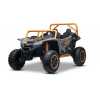 Elektrická bugina Arctic CAT XXL 4x4 24V, sivá, dvojmiestna, Mäkké EVA kolesá, Výkonné motory, Lítiová batéria, MP3 Prehrávač s Bluetoothom, odpružená zadná náprava, koženkové sedadlá, Originál Licenc