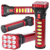 Aku. LED +COB solárna baterka 1200mAh USB