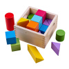 Bigjigs Baby Prvé drevené kocky set 17 kusov