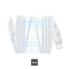 Baseus P10376800211-00 USB-C/USB-C, 1m, bílý
