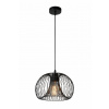 LUCIDE VINTI Pendant E27 D30 H18cm Black 02400/30/30