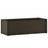 STEFANPLAST Samozavlažovací kvetináč NATURAL DELUXE 100x43x33cm moka