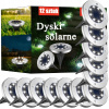 Solárna zapichovacia záhradná lampa - SOLÁRNE ZÁHRADNÉ LAMPY LED ZEMNÉ LAMPY DISK (Záhradná solárna lampa LED LAGS)