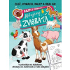 Milujeme zvieratá - nalep a vymaľuj
