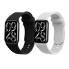 2x Řemínek Xiaomi Smart Band 8 Pro / Band 9 Pro / Redmi Watch 5 / Redmi Watch 4 kwmobile - černá / bílá (Náhradní řemínek kwmobile pro Xiaomi Smart Band 8 Pro / Band 9 Pro / Redmi Watch 5 / Redmi Watc