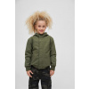 Urban Classics Detské bunda - Kids Windbreaker Frontzip Farba: Olive, Veľkosť: 170/176