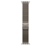 Apple Watch 49 mm milánsky ťah z prírodného titánu Medium MXKD3ZM/A