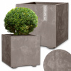 Kvetináč štvorcový 39cm Deroma Cubo Millennium