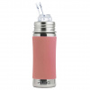 Pura Nerezová fľaša so slamkou s membránou 325ml Varianta: rose