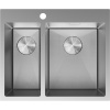 Mexen Flexo kuchynský drez 1,5-komorový 610 x 510 mm, inox HC - 6446611500-01HC