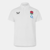 Castore England Rugby Polo Shirt 2025 Mens White M