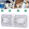 LED LAMPA DO INTERIÉRU AUTA BIELA 48LED 12V 7,5W 600LM DO BATOŽINOVÉHO PRIESTORU