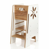 Kitchen Helper učiaca veža biely dub KH-350