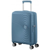 Cestovný kufor American Tourister Soundbox Spinner 55 EXP Stone Blue (5400520102904)
