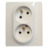 Legrand Niloe Dvojzás. s prepäťovou ochranou béžová