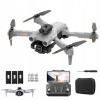 HD 4K SKLADACÍ DRON S 2X KAMERA PEVNÁ VÝŠKA S 3 BATÉRIAMI S DIAĽKOVÝM OVLÁDANÍM