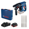 Aku vŕtacie kladivo Bosch GBH 180-LI 0615990M9C (sada)