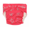 Mamatti Látková plienka EKO sada - nohavičky + 2 x plienka, Myška, veľ. 5 -14 kg, červená Mamatti