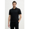 Calvin Klein Jeans polo tričko pánske bavlnené LV040EM269 čierna S