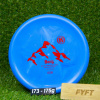 BERG - K3 (Kastaplast) - overstable discgolf putter Farba: Modrá 173-175g