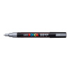 Popisovač uni POSCA PC-3M strieborný