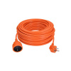 SOLIGHT Predlžovací kábel 30 m s 1 zásuvkou, oranžový