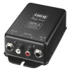 Monacor MPR-6 - Mikrofónový predzosilňovač, pre pripojenie až 2 mikrofónov na jeden line vstup hi-fi systému, zosilňovača alebo mixpultu