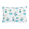 Bellatex Povláček bavlna 40x60cm na zip Myška v hrnečku modrá