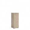 Policová skriňa BASIC, pravé dvere so zámkom, 40x40x111,7cm, dub Somona