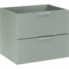 Comad Aster Green skrinka 60x45.6x50 cm závesná kúpeľňová skrinka pod umývadlo zelená ASTER GREEN 82-60-46-2S