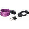 Kabel.zámek AXA Resolute 120/8 Délka 120cm O8mm fialová