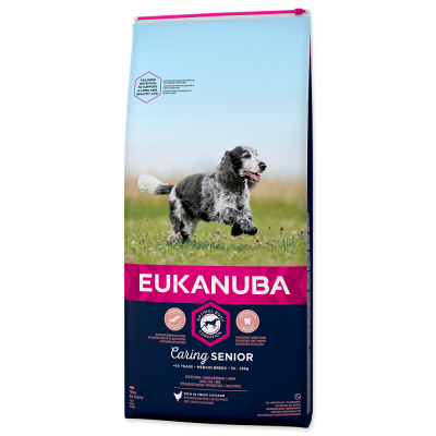 Eukanuba granuly Senior Medium 15kg
