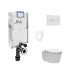Swiss aqua technologies Cenově zvýhodněný závěsný WC set Jika k zazdění + WC SAT Brevis SIKOJW1