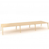 Interier Říčany Pracovné stoly Bench ALFA ROOT 540x160cm, dub