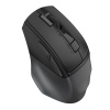 A4tech FB45CS Air2 FStyler, bezdrôtová tichá kancelárska myš, BT+2,4 GHz, USB-A&C, sivá